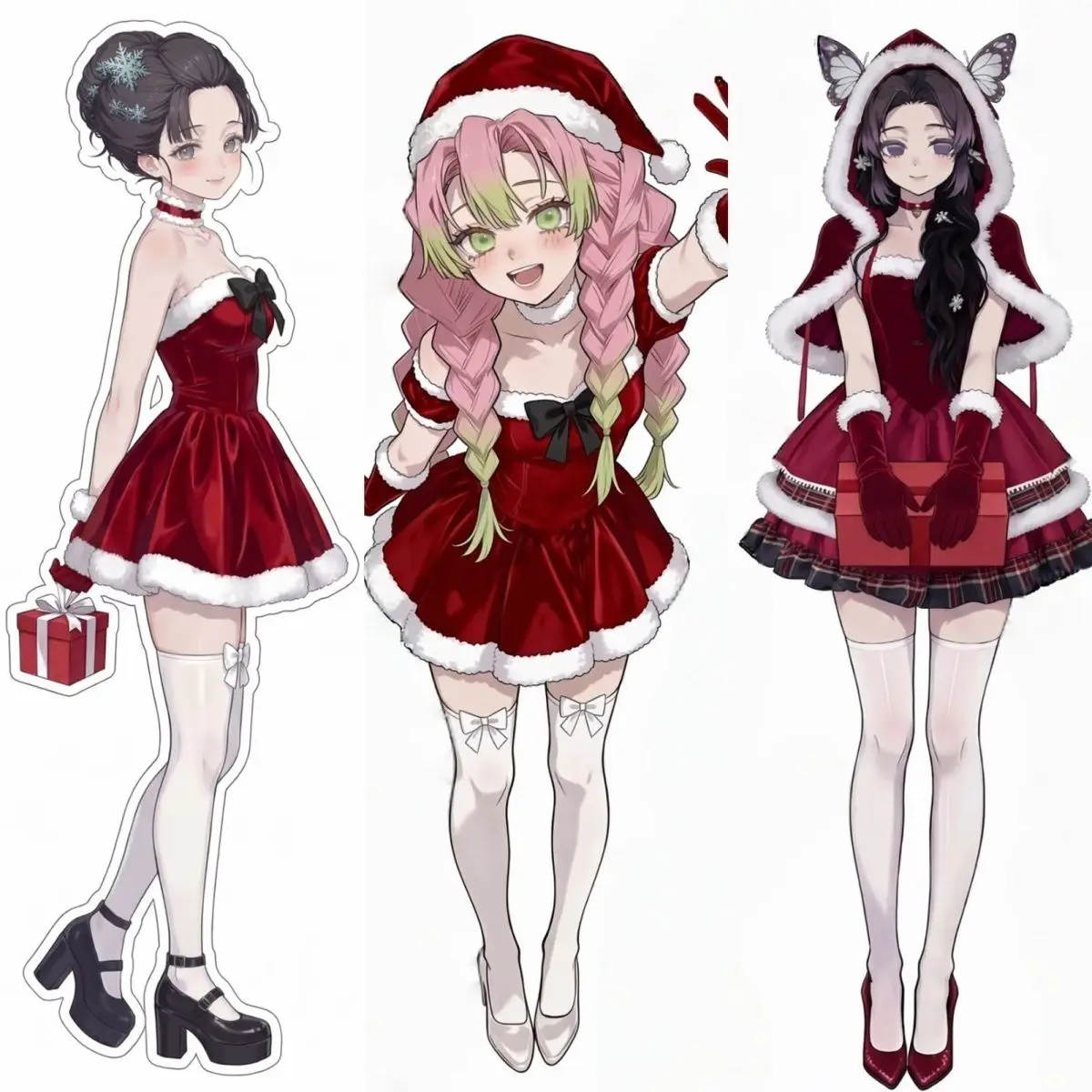 

Demon Slayer: Kimetsu No Yaiba Acrylic Stand Figure Kamado Tanjirou Kochou Shinobu Anime Peripheral Exquisite Collect Ornament