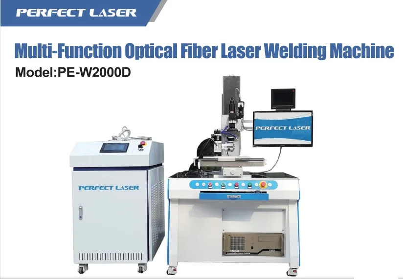 Perfect Laser Welding Machines Soldering 2000W Multi functional RAYCUS/IPG Automatically Fiber Laser Cell Welder