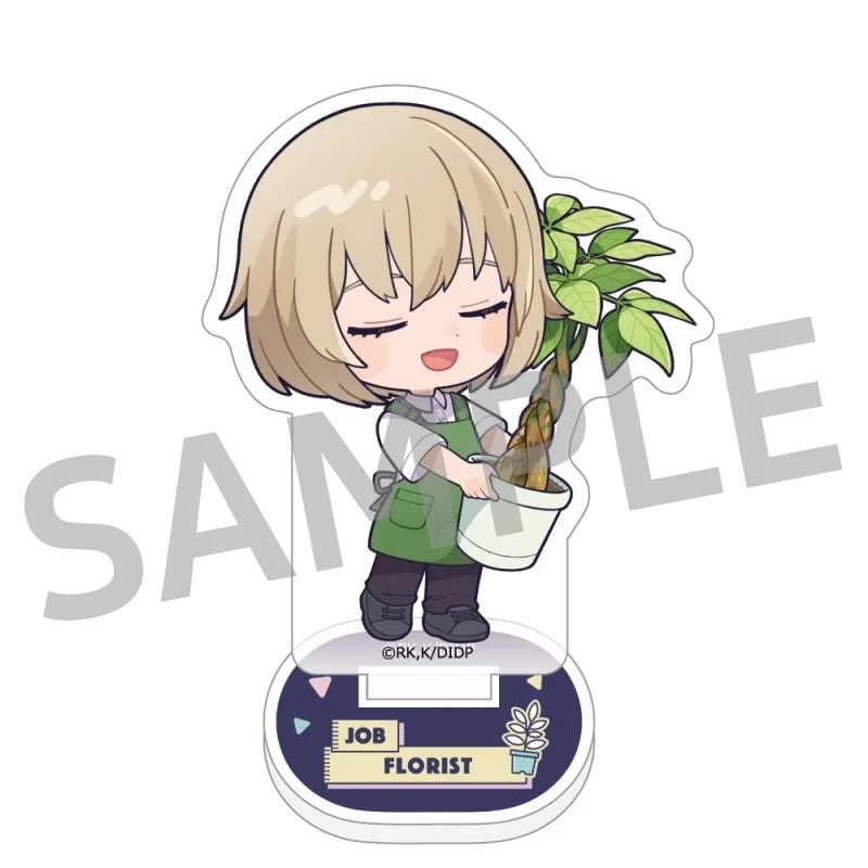 Anime Delicious in Dungeon Meshi Lilo and Stitch Pendant Acrylic Stand Display 10CM Bookshelf Decoration Q-version Keychains