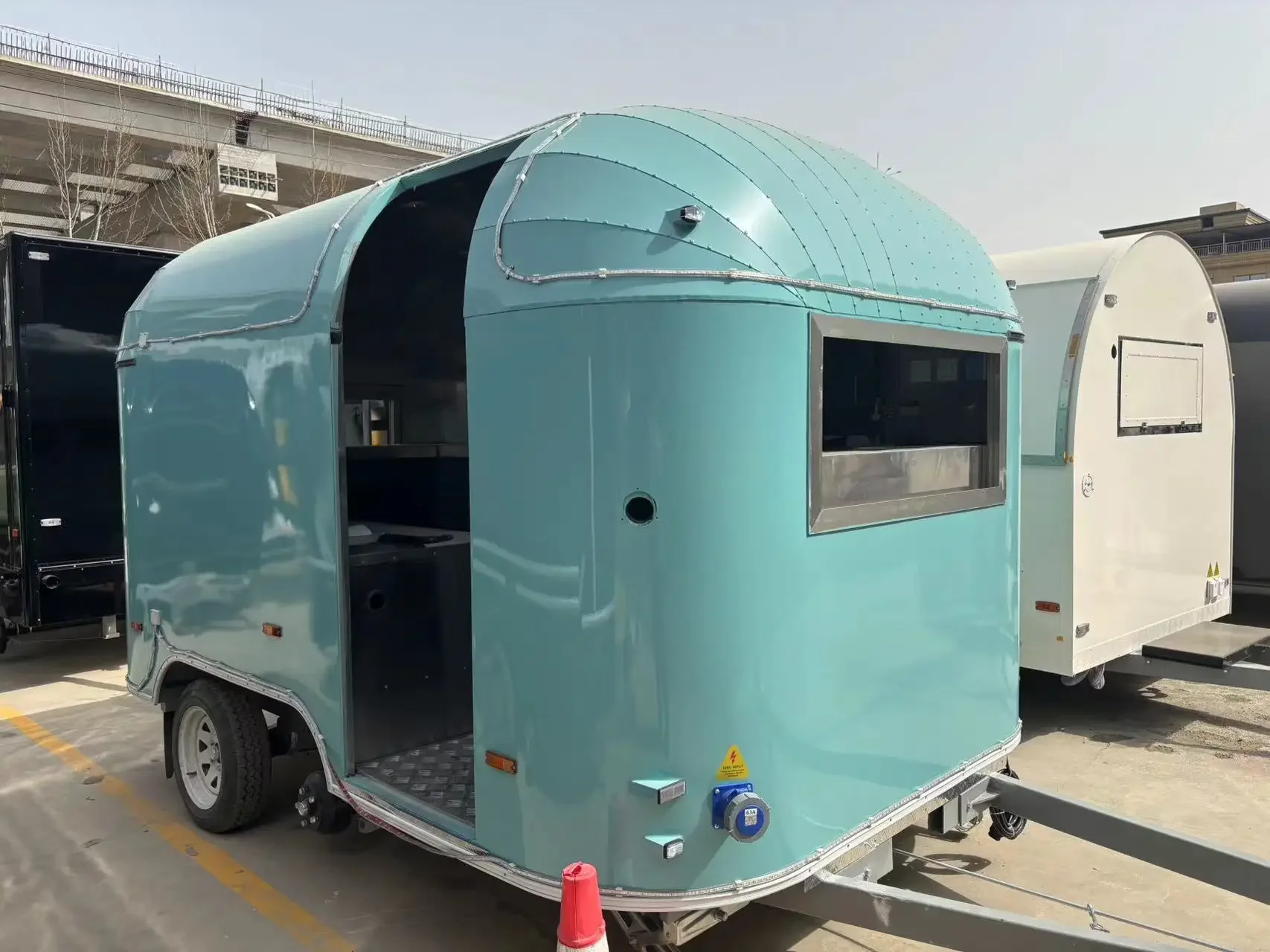 Popular Vending Food Truck Mobile Dining Car Window Selection Fast Food Cart Coffee Ice Cream Mobile Food Cart Price for Canada