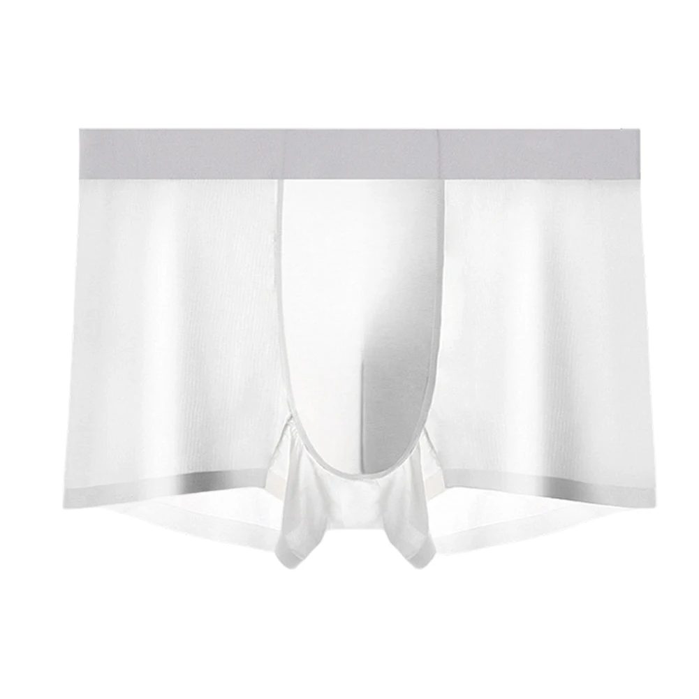 

For Daily Wear For Sports Activities Men Ice Silk Panties Great For Summer Lightweight Breathable Men's Underwear