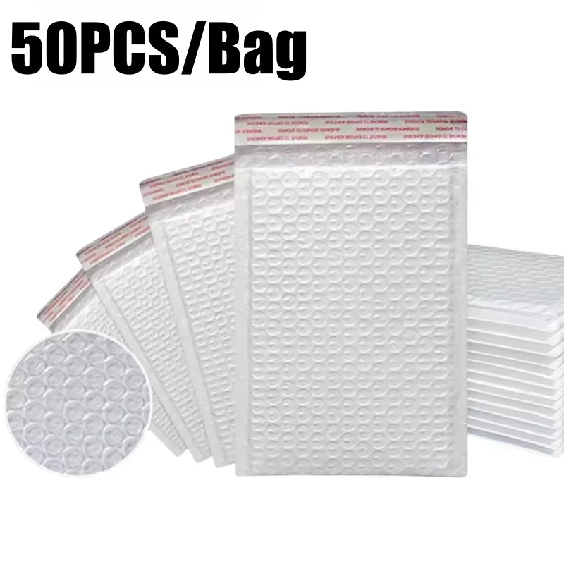 White Foam Envelope Bags Self Seal Mailers Padded Shipping Envelopes With Bubble Mailing Bag Shipping Packages Bag