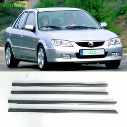 Car accessories B25D-50-640 body parts outer door glass window tape for Mazda 323 family Protege 5 BJ 1998-2005