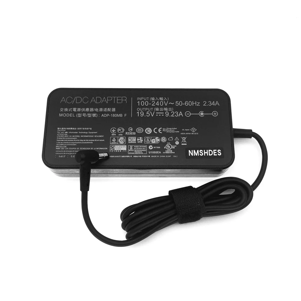 Adaptador de alimentação CA original 180W 19,5V 9,23A para ASUS ROG G752V Strix S5 GFX72V Cabo carregador de laptop