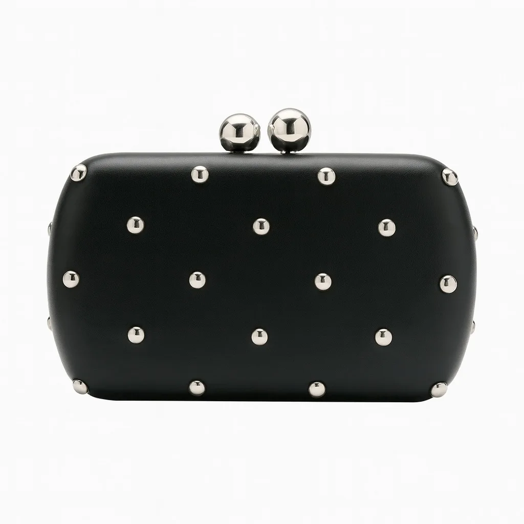 

Vintage Women's Clutch Bag Bridal Wedding Purse Fashion PU Chain Shoulder Crossbody Bag Evening Clutch