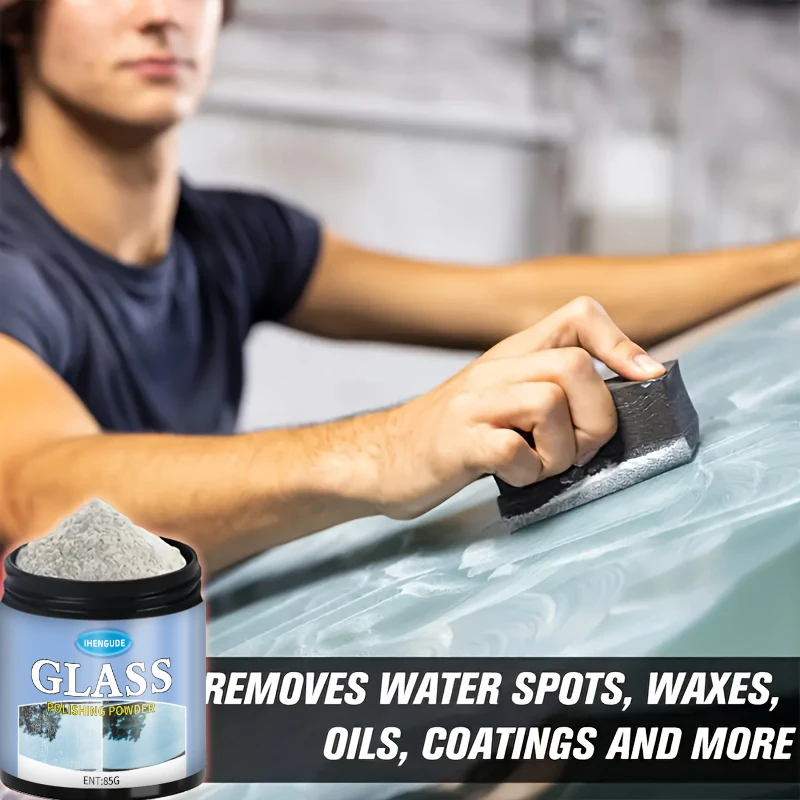 Super Strong Glass Polishing Powder | Restore the Clarity of the Glass | Polishing and Brightening | Glass Scratch Repair Powder | Nano-Level Scratch Repair view 5