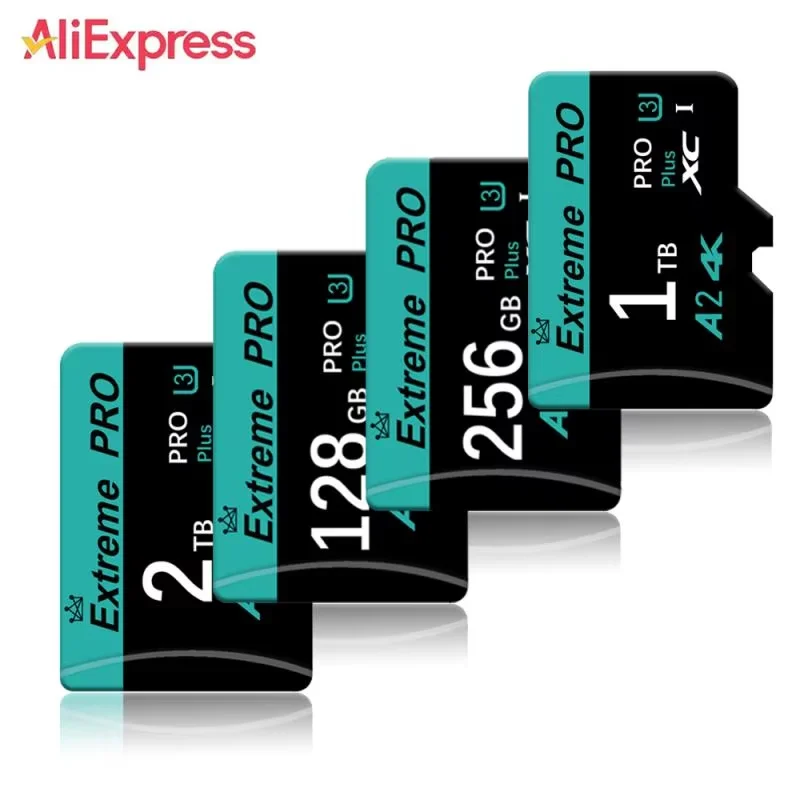 Original Memory Card A2 2TB 1TB High Speed Micro TF SD Card 512GB SD Card V30 U3 TF Card For Nintendo Switch Tablet Ps4