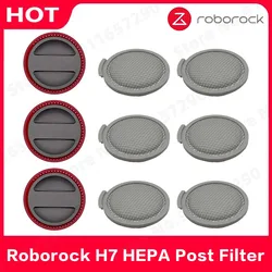 Roborock H7 HEPA 포스트 필터 예비 부품, 휴대용 무선 진공 청소기 교체 스위퍼, 먼지 봉투 액세서리