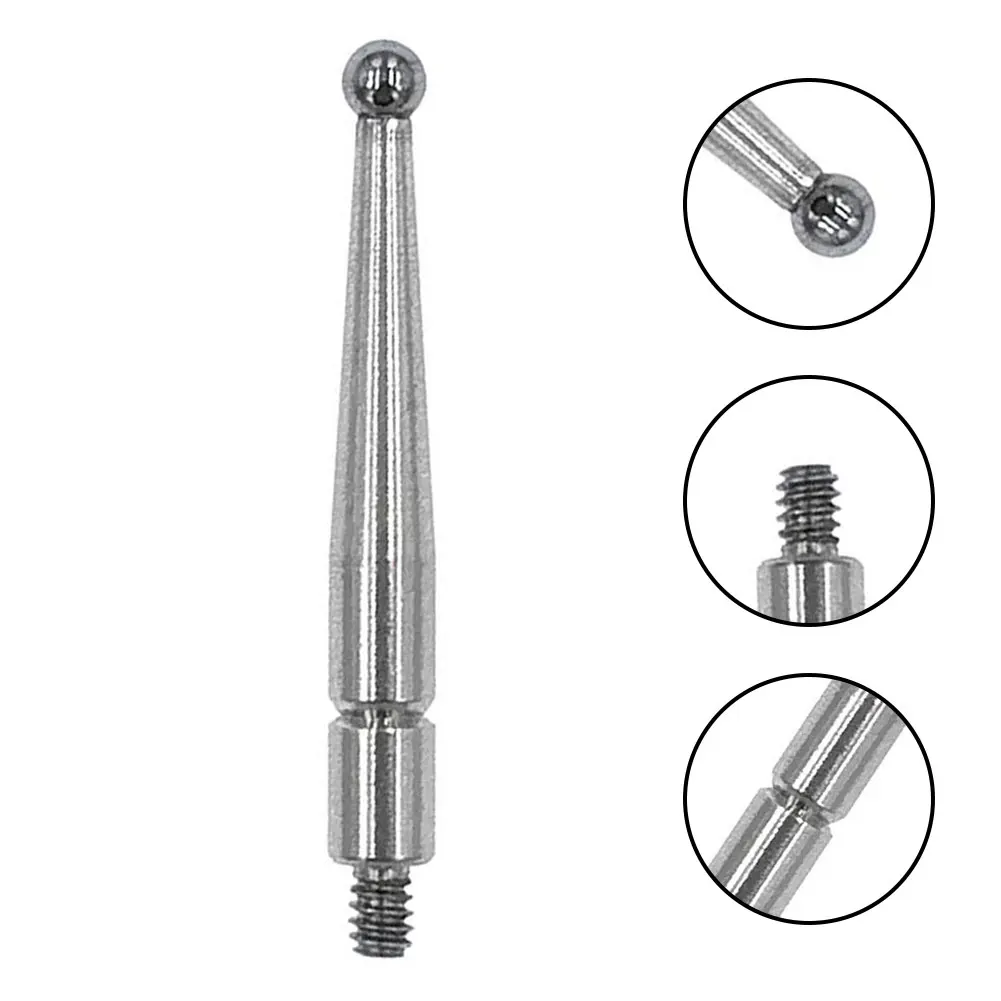 Contact Points M1.6 Thread Shank For Dial Test Indicator 2mm Carbide Ball 103006 For Dial Test Indicator Tool Accessories