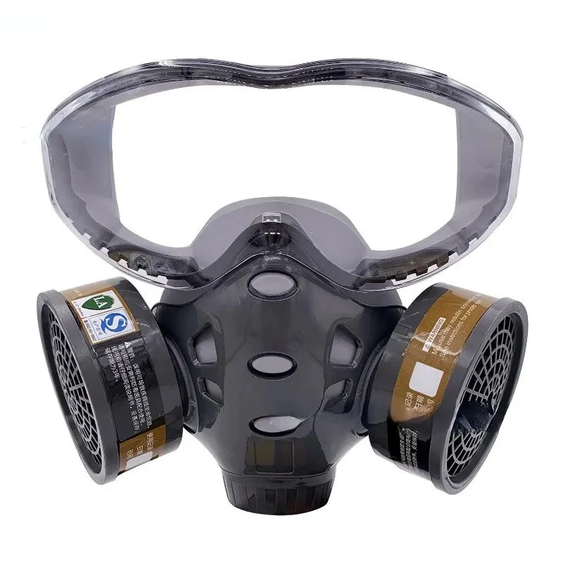 

Gas Mask 8200 Protective Chemical Respirator Filters Industrial Paint Spray Organic Vapor Anti-Dust Goggle Safety Professional