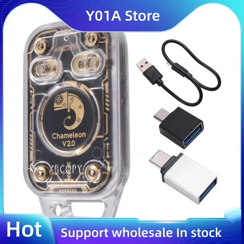 

Y01A Chameleon V2.0 Смарт-чип-эмулятор RFID-считыватель карт декодирование 125 кГц 13,56 МГц NFC Дубликатор