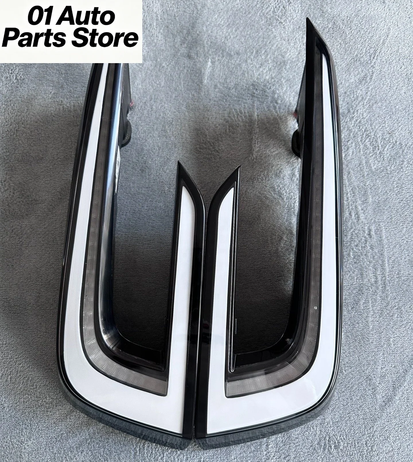 A Set Customized Handmade Taillights For Tesle Model 3 Venom Modified Taillights Clear Taillights