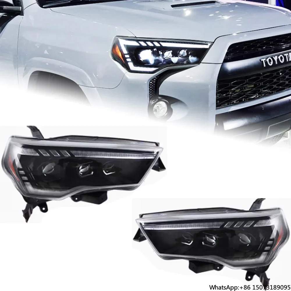 

Car Lights for 4 Runner Headlights 2014-2020 4Runner LED Headlight DRL Dynamic Signal Projector Lens Auto Accessories