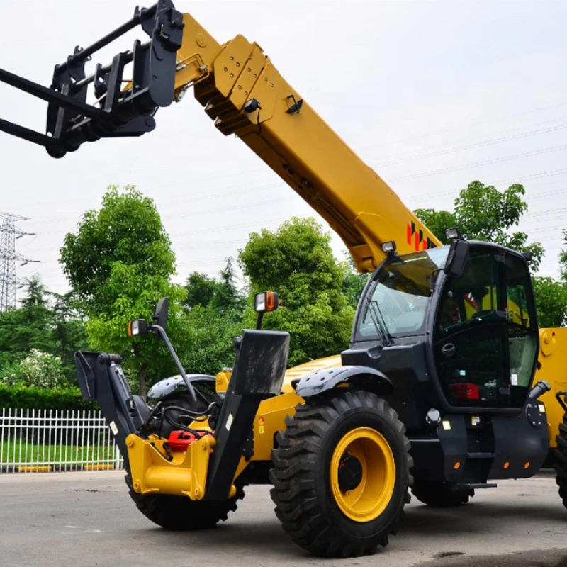 SYNBON Diesel Telehandler Loader 7m Lifting Height Telescopic Handler Extended Boom Forklift