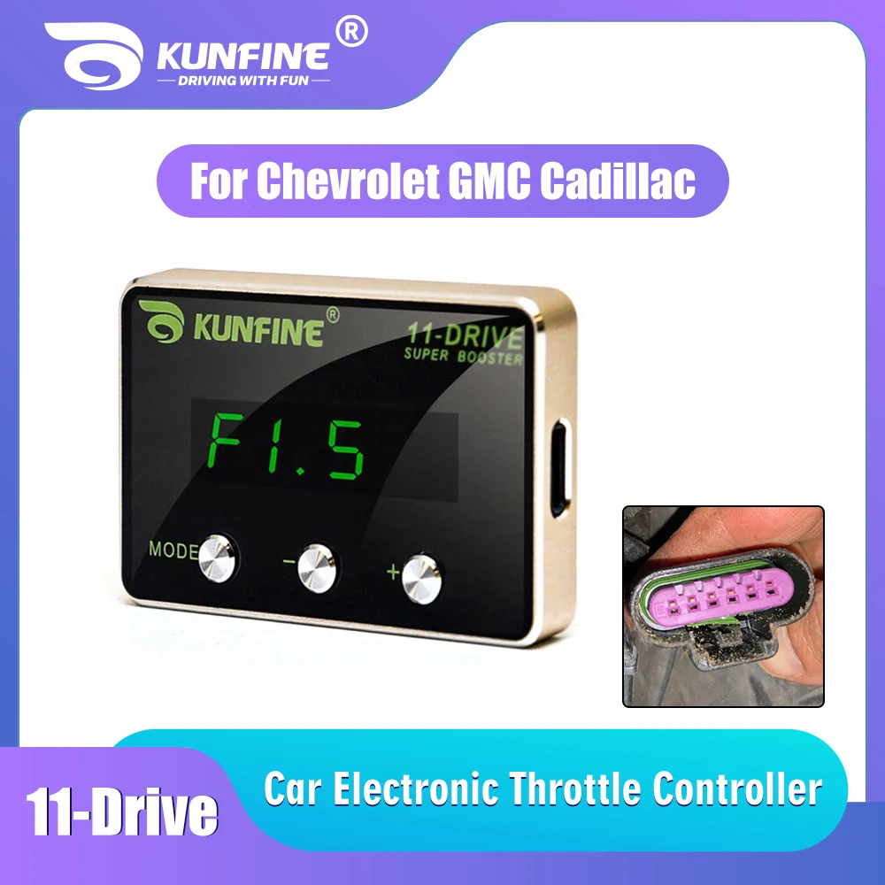 

Car Electronic Throttle Controller Racing Accelerator Potent Booster For Chevrolet GMC Cadillac Tuning Parts Accessory