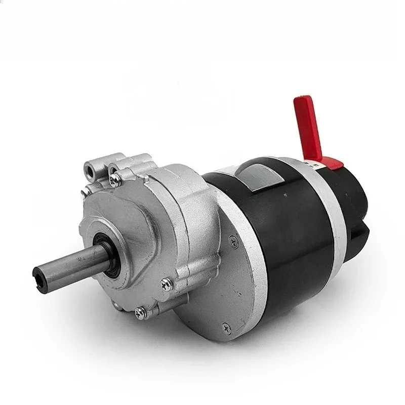 طقم تحويل محرك كهربائي منخفض السرعة 24 فولت 700 وات 12 مع عصا التحكم