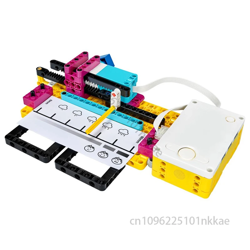 Novo técnico 45678 spike prime conjunto blocos de construção diy 53444 núcleo hub programável vapor escola educação tijolos crianças brinquedo presente