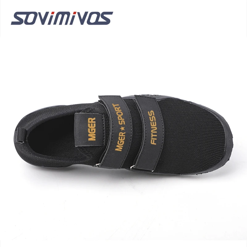 Weightlifting Squat Shoes for Men Women Weight Lifting Shoes for Powerlifting Deadlifting Crossfit Strap Lace-Up Gym Non-Slip