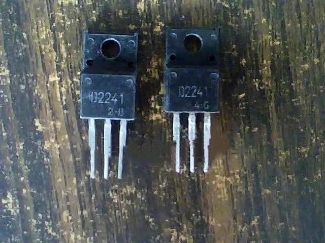 Used 10pcs/lot 2SD2241 D2241 TO-220F 4A 100V NPN Power Transistor Triode