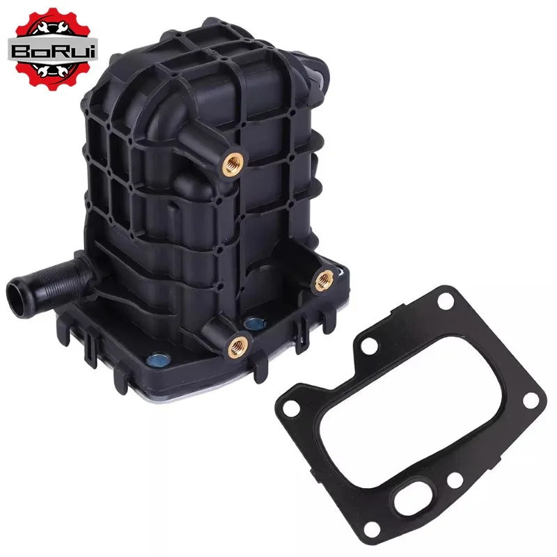 9820965980 9807593080 1861749  9678745680 376745271 9678745680 Car EGR Valve Cooler Housing for Citroen Peugeot Ford 2.0 Diesel