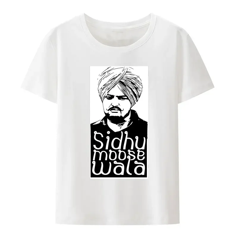 Legend Sidhu Moosewala Modal Print Tees Women Hipster Graphic T Shirts Men Short-sleev Comfortable Breathable Cool Camisetas