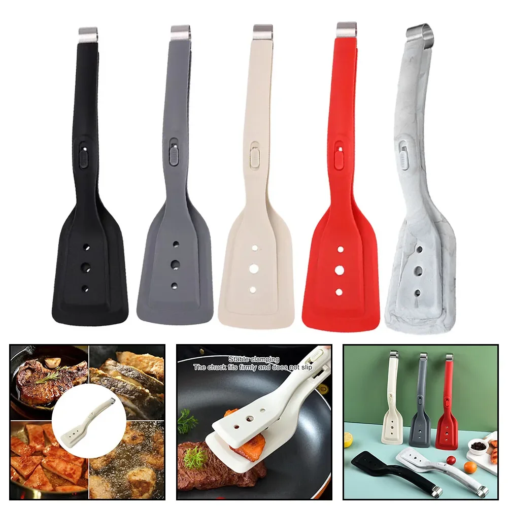 

Silicone Kitchen Cooking Tongs Premium Silicone Barbecue Clamp BBQ Clamp Spatula For Food BBQ Salad Grilling Serving