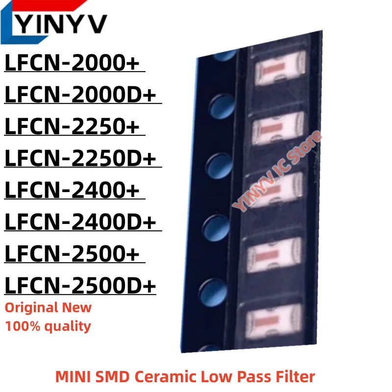 5Pcs Ceramic Low Pass Filter LFCN-2000+ LFCN-2000D+ LFCN-2250+ LFCN-2250D+ LFCN-2400+ LFCN-2400D+ LFCN-2500+ LFCN-2500D+ New