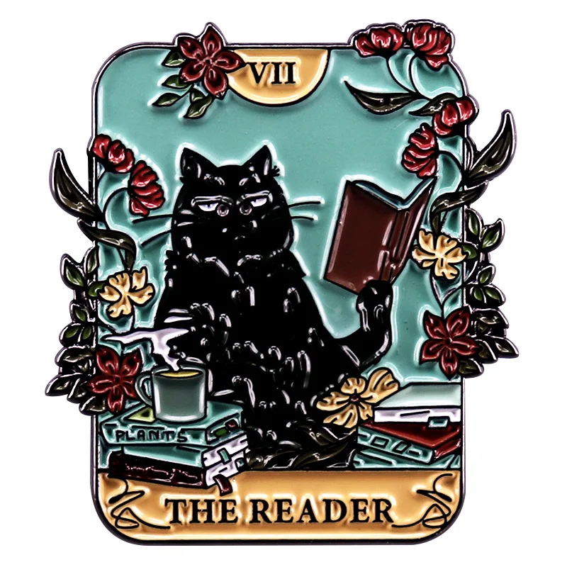 Black Cat Enamel Brooch Cute and Mysterious Black Cat Pin Stylish Gift of Jewellery for Children and An Accessory for Backpacks 3