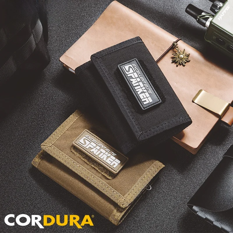 Outstanding Tactical ort Wallet for Men Outdoor Canvas Nylon Tee ket Money Bag Card Holder Outdoor Function Sle