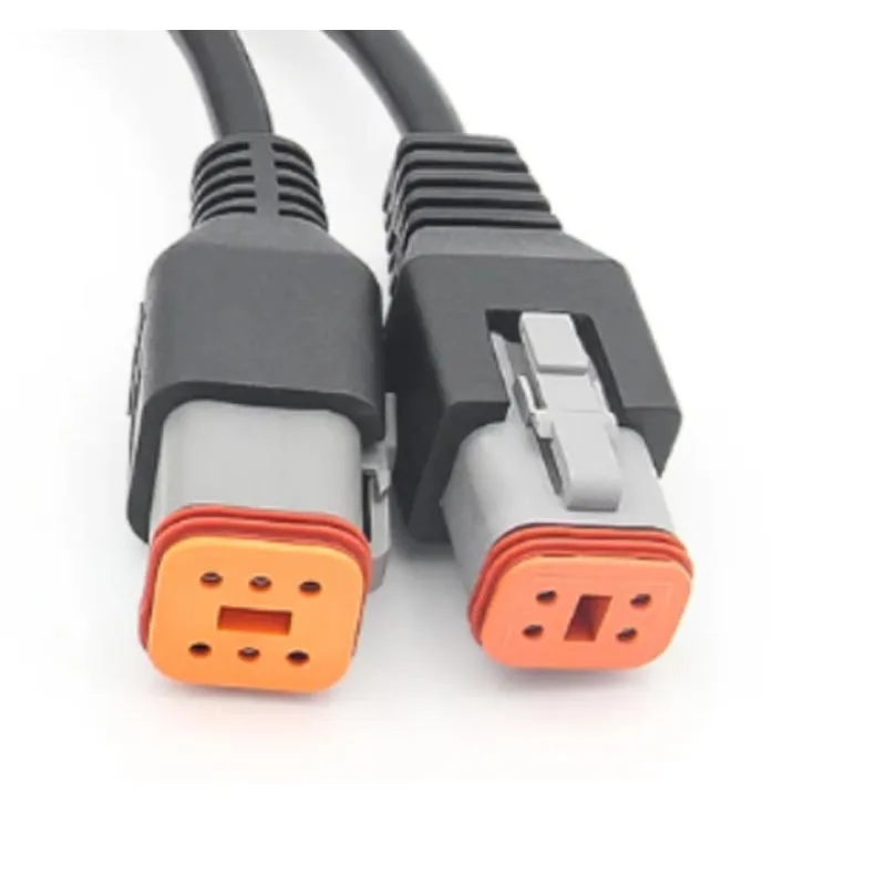 4 6 PIN Motorcycle OBD2 Diagnostics Connector For Harley 4PIN 6PIN 2 IN 1 Motorbike OBD Plug Extension Adapter