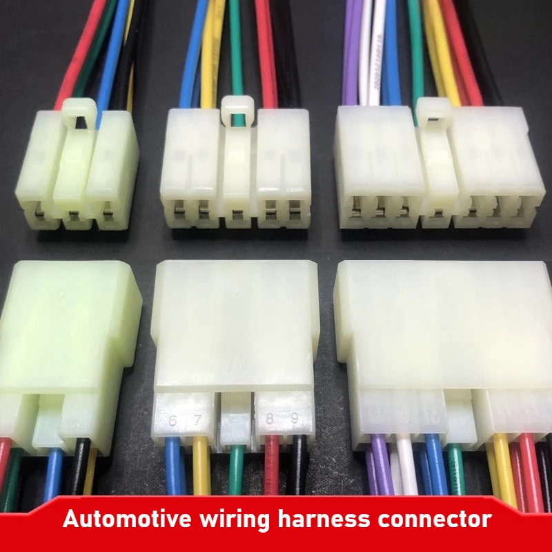 DJ7092-3 Conector de chicote de fiação de carro Plugue de fio de 7 furos 5 núcleos CD Áudio Conector de encaixe macho e fêmea 13 pinos