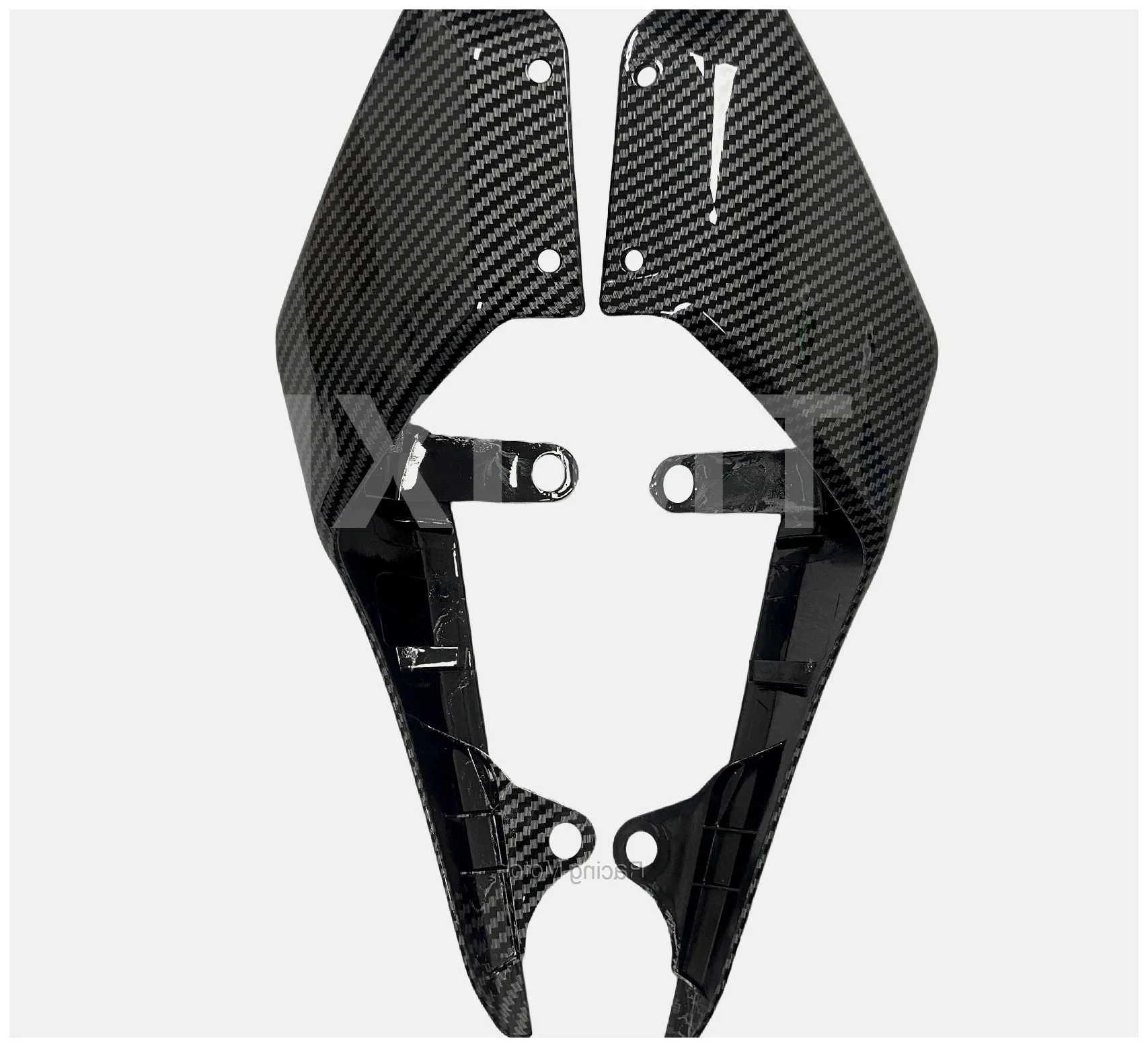 Customized Bodywork Fairing Set - For Yamaha MT-07 Mt 07 Motorcycle Rear Side Cover Fairing ABS Plastic Carbon Fiber Body Kit