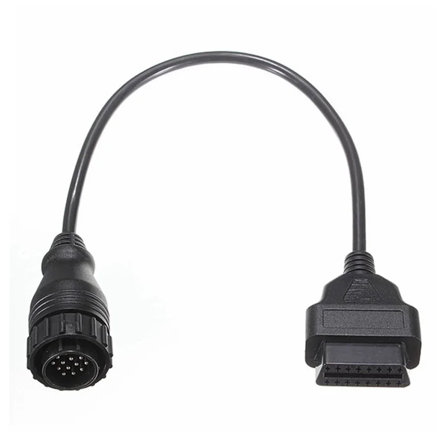 30CM OBD 14Pin Truck Convert Cable for Benz 14Pin Sprinter Male To OBD 2 16Pin Extender MB 14PIN To 16 PIN OBD2 Adapter Cable