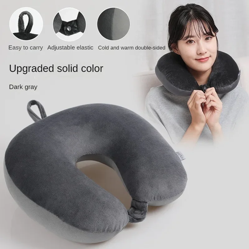 Ushaped pillow foam Particles slow rebound filler Outdoor Travel Airplane Car Nap Neck pillow Neck pillow home and garden