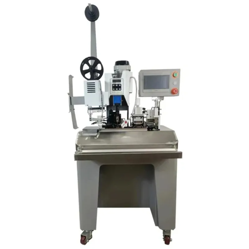 

Fully automatic multi-core wire, cable, sheath wire, peeling and end machine, even peeling and crimping