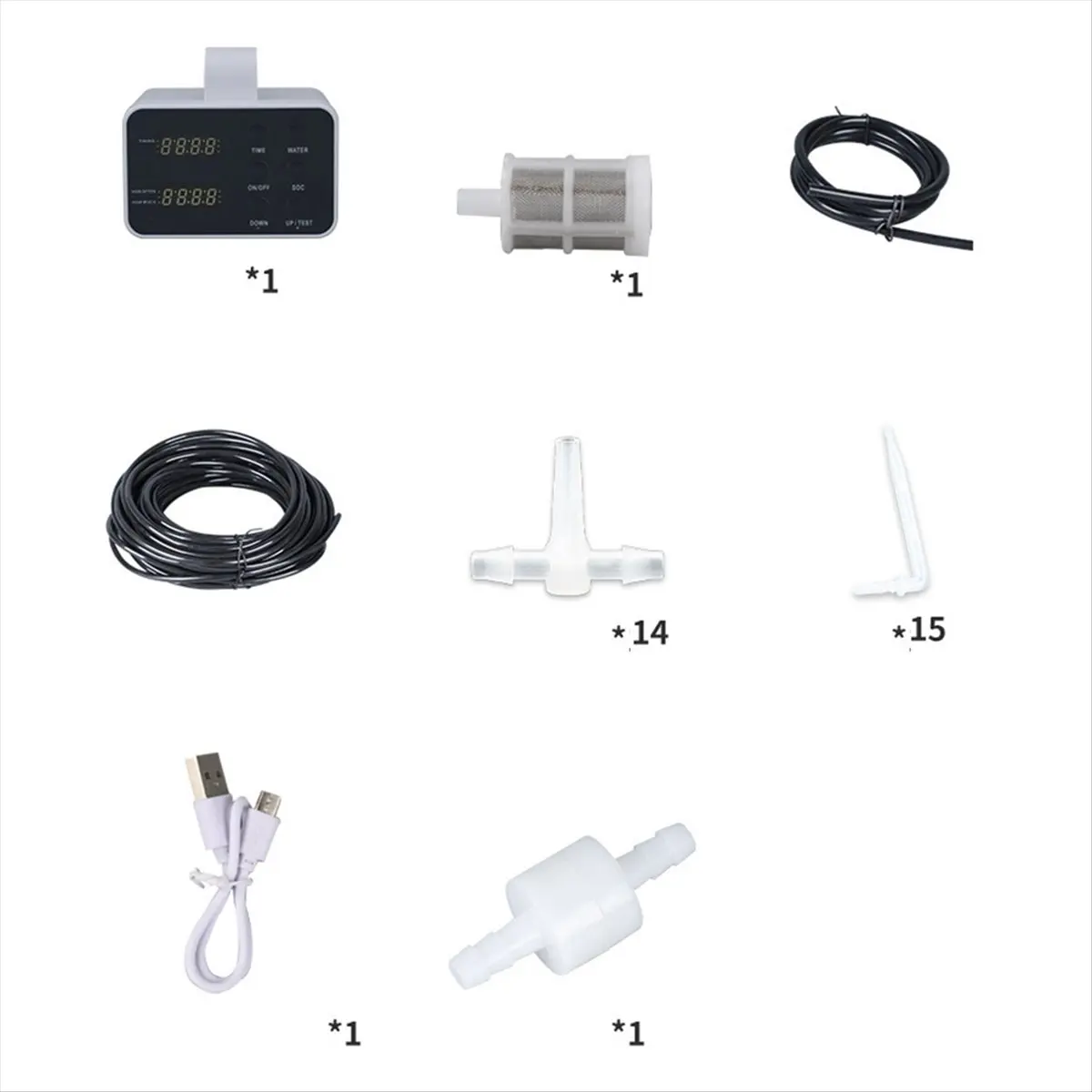 【~ New N07R】Garden Irrigation Watering System Garden Watering Timer Automatic Watering Device for Plants Gardening Tools