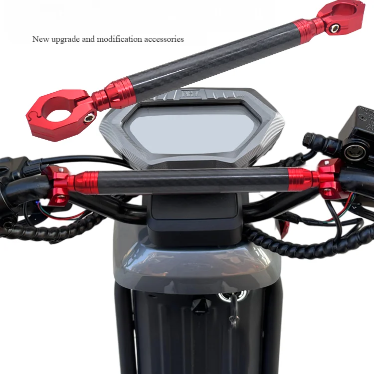 Für ZONTES 368G 368E/M 350E G1 125 125U G1 150 310T 310X Motorrad Carbon Faser balance Bar Lenker Querlatte Telefon Halter