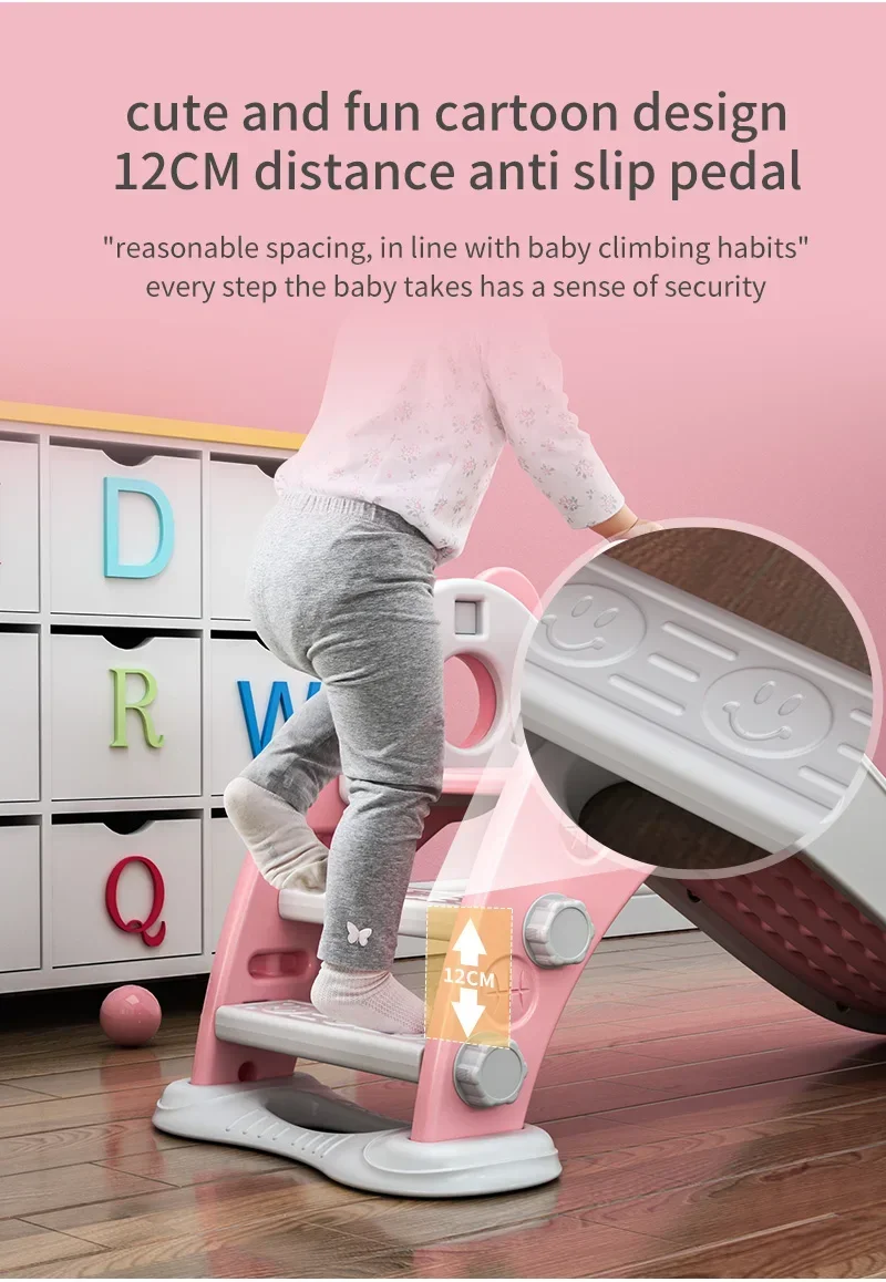 

Hot Sale Plastic Slide For Kids Cheap Indoor Playground Kids Toys Child Indoor Slide Play House Safe Toddler Equipment Toys