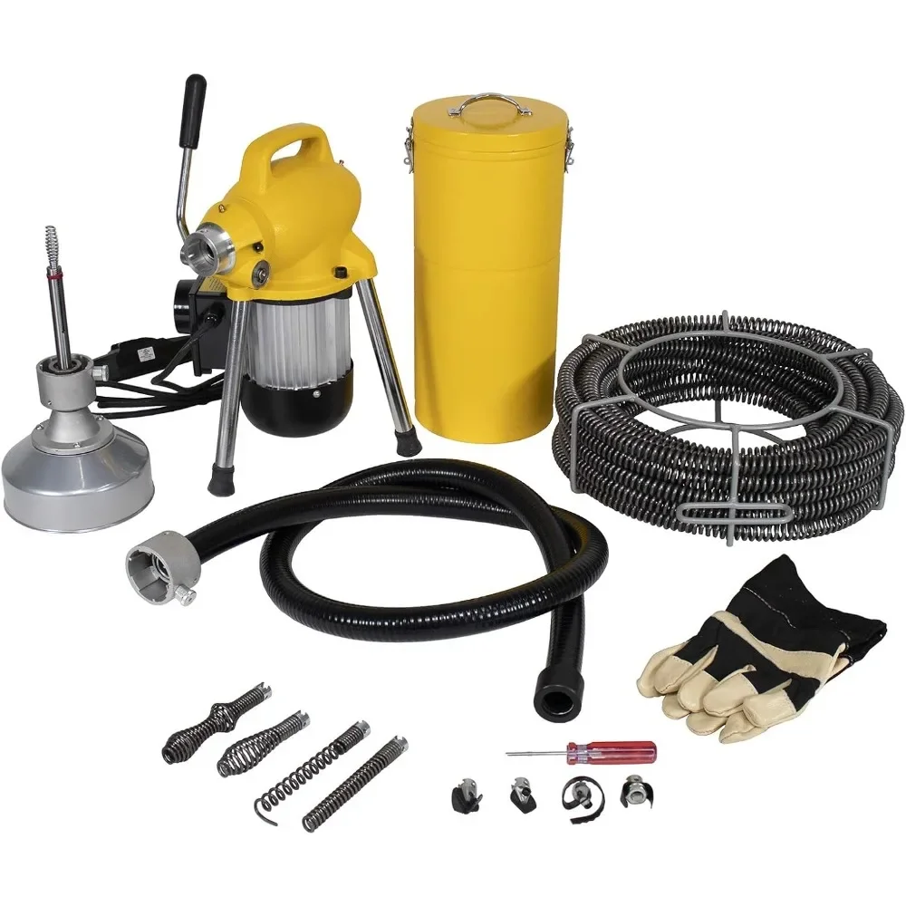 

Tools K50 Drain Cleaning Machine fits RIDGID Snake Sewer C8 Cable 58980