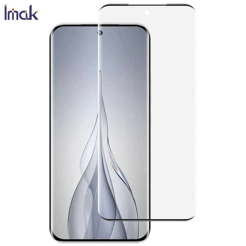 

IMAK 3D Curved Glass For Tecno SPARK Slim KM7k POVA Slim 5G Full Tempered Glass Film Support Fingerprint