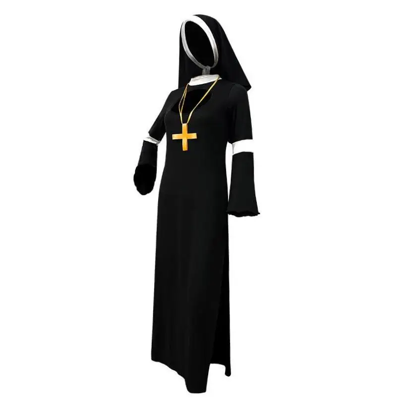 Halloween Cosplay Nonne Dr Par Tanzaufführung Damenkostüm Ethnische Bühnenkleidung Sommer 2020-Kollektion
