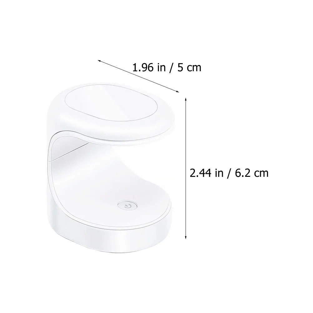 Mini lámpara de uñas portátil Usb, secador de decoración de uñas, herramienta de manicura de secado rápido, lámpara Led para curado de esmalte de Gel, ligero