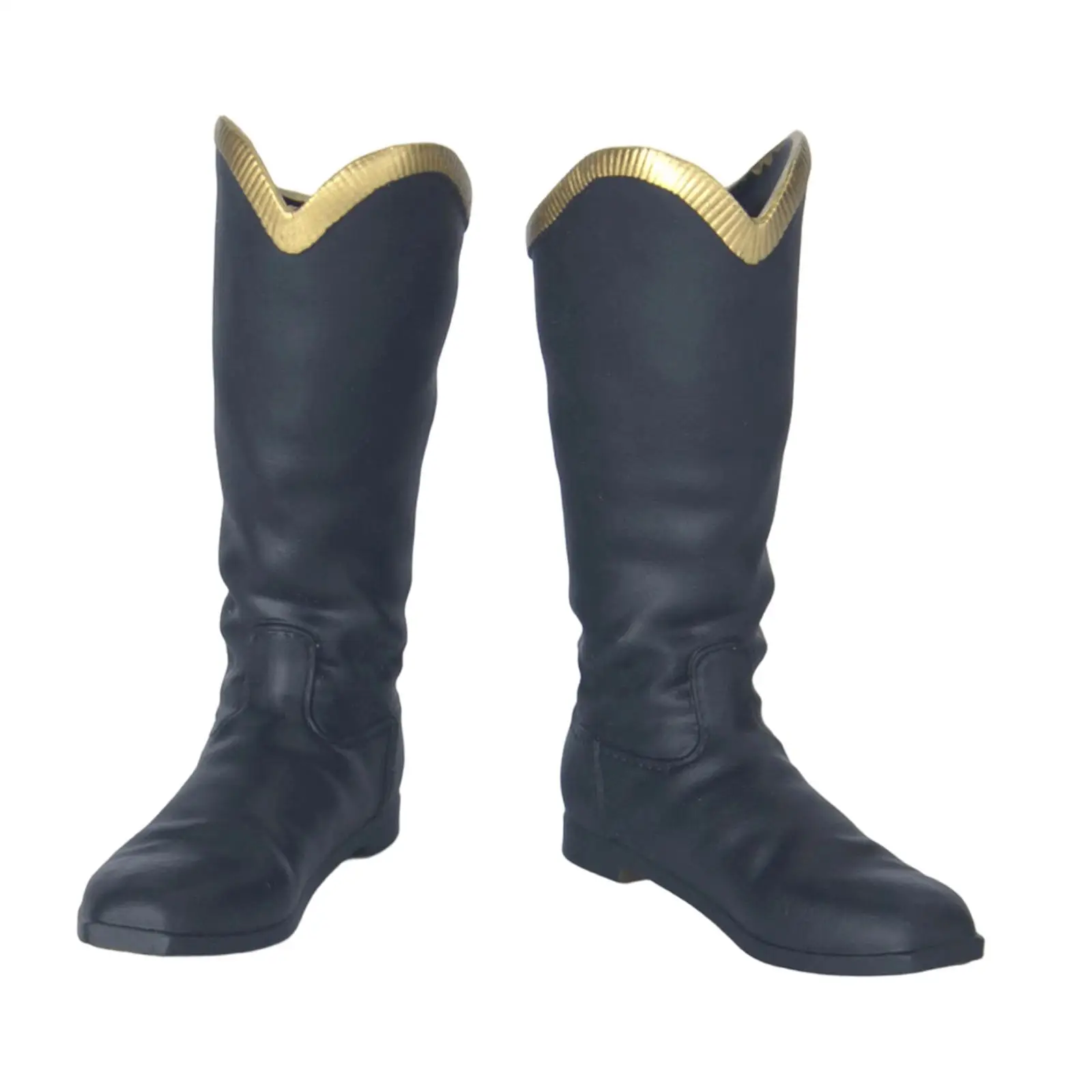 

Обувь для мужских фигурок 1/6, аксессуар для костюма, обувь для фигурок 1:6, черная, модная