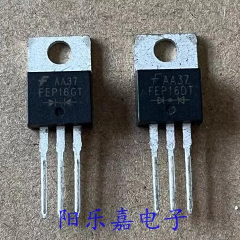 10Pcs/Lot FEP16DT FEP16GT TO-220 New Fast Recovery Diode