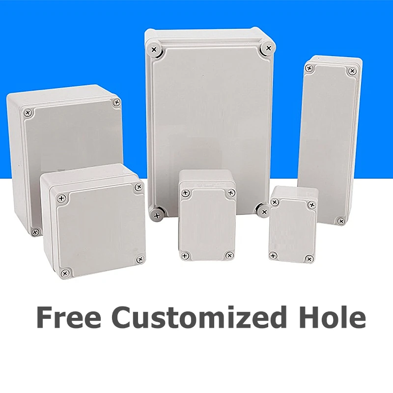 AG Series IP67 Waterproof ABS Plastic Juction Box Housing Electronic Project Enclosure Terminal Box Outdoor Usage Cable Case