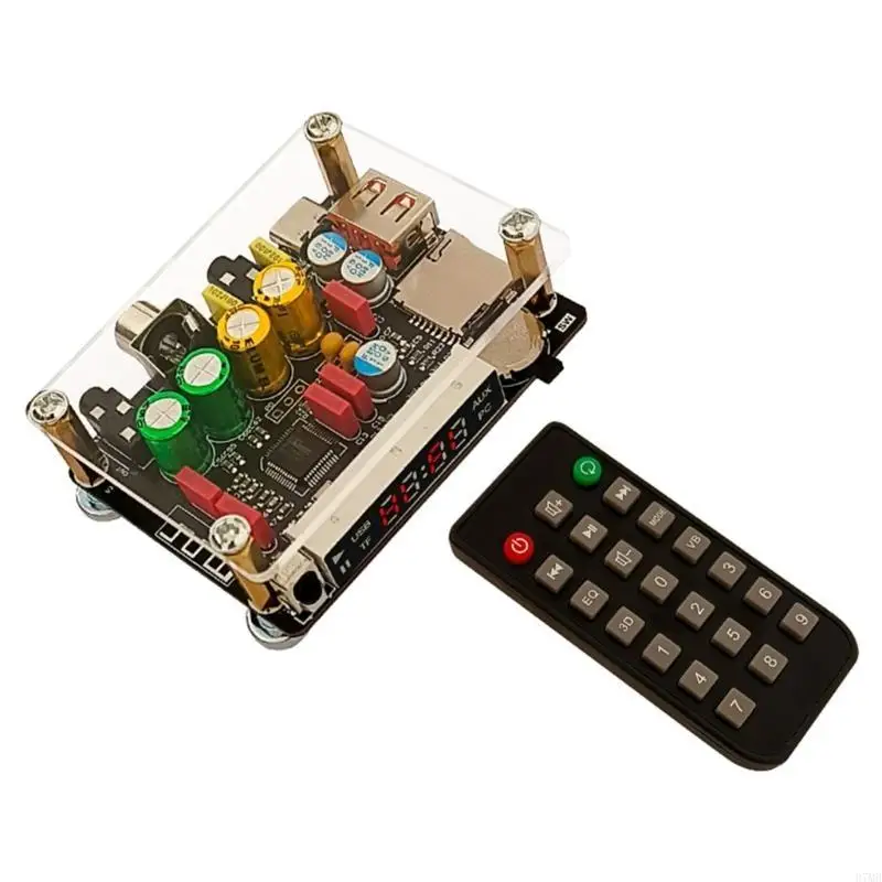 

37MB Amplifier Board with Protective Case Bluetooth-compatible Power Amplifier Board