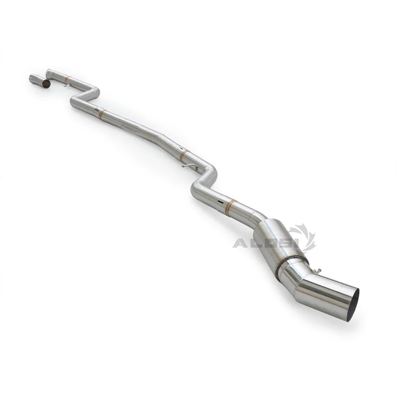 Stainless Steel Custom 3.5-inch Cat-back Exhaust Pipe for BMW M440 M440i 3.0T 2020-2025 Straight-through Racing Car Upgrade