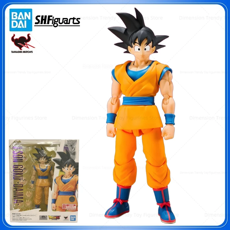 

В наличии: Оригинальные фигурки Bandai S.H.Figuarts по аниме Dragon Ball - Сон Гоку Дайма. Коллекционная модель, игрушка, подарок DT.