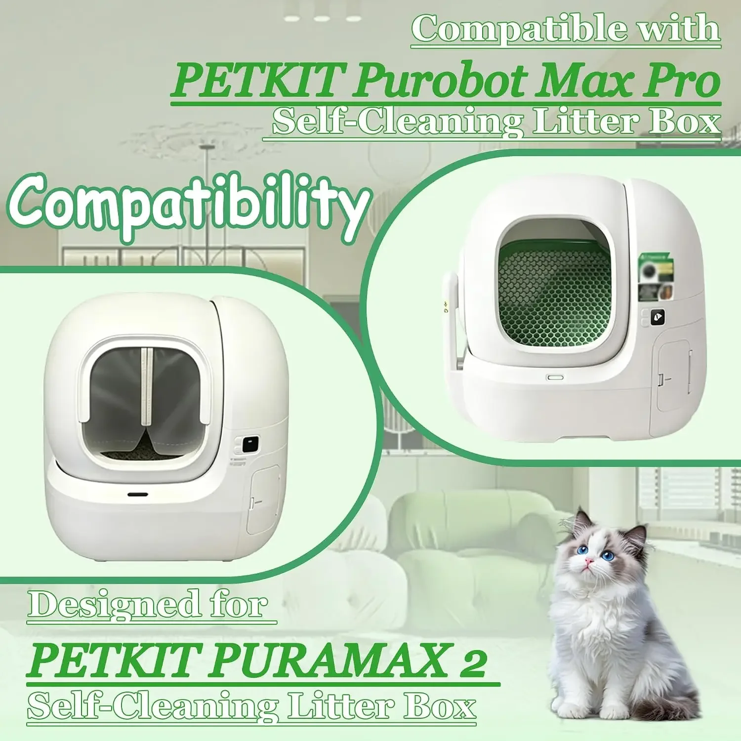 Original PETKIT High Performance Cat Litter Pad MAX accessory Applicable to PURAMAX 2 PUROBOT MAX PRO Smart Cat Toilet Supplies