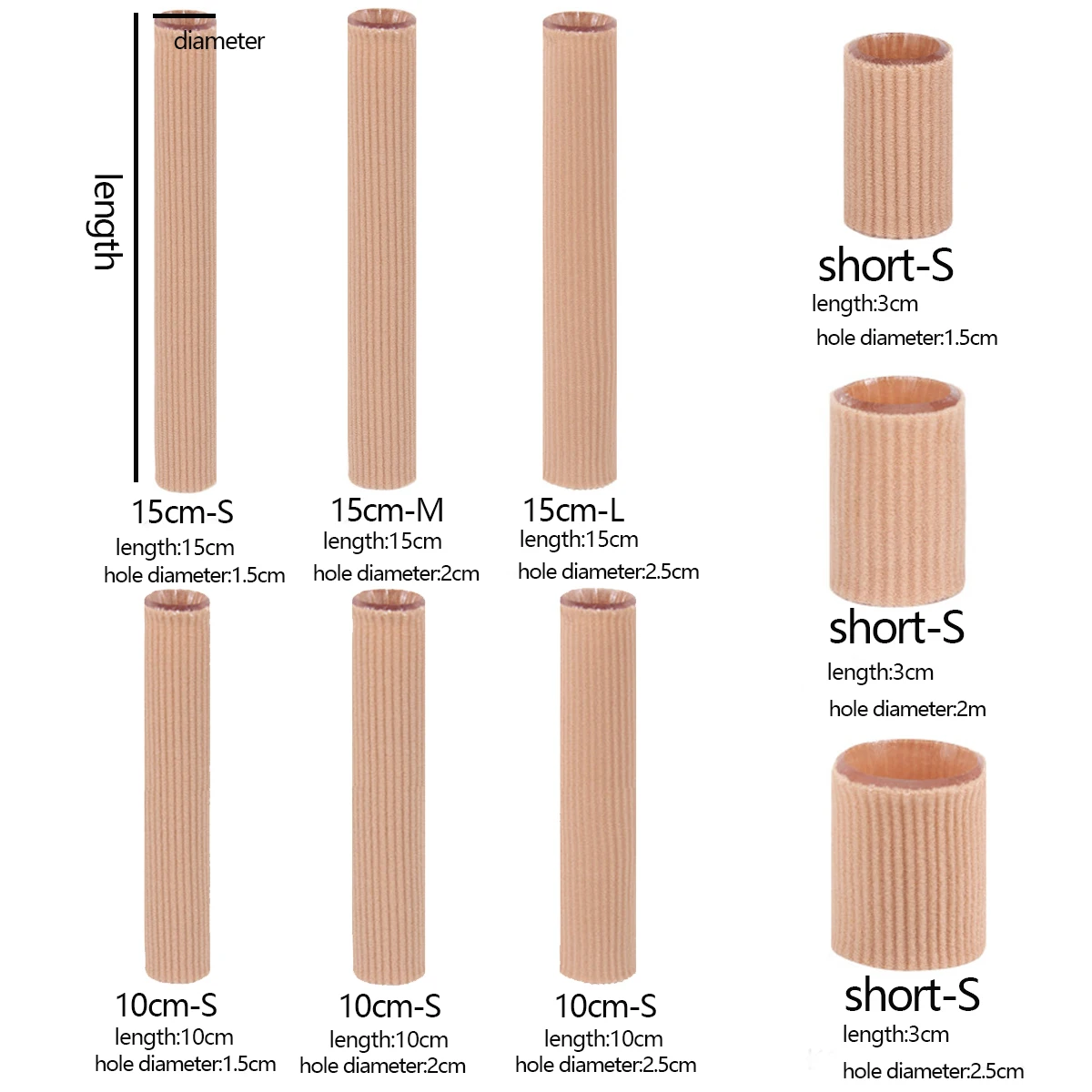 1 stuks teenbescherming, vingerbescherming, teenkussenhoezen, verlicht en beschermt likdoorns, blaren, hamerteen en eelt